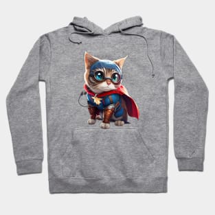 Superhero Cat Hoodie